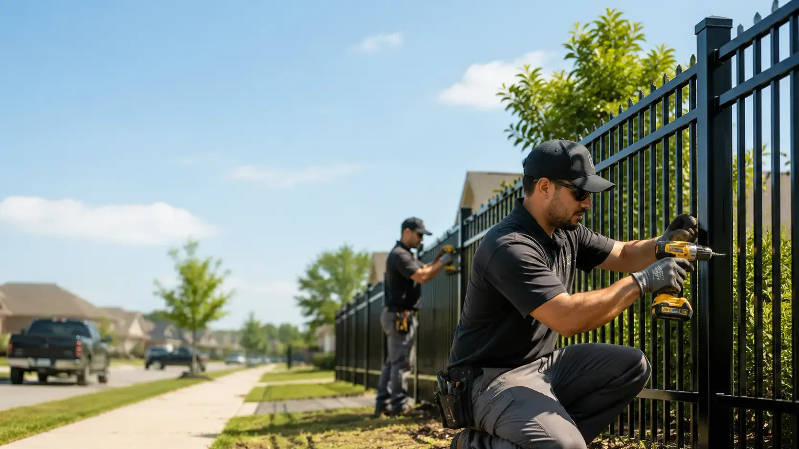 Metal Fence Installation in Huntingtown, MD